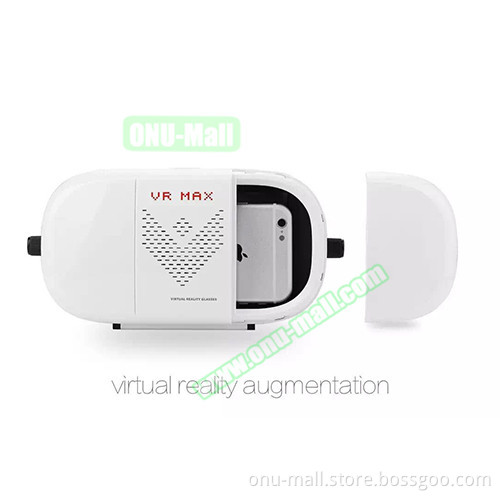 VR MAX Version Wholesale, 3D Virual Reality Glasses VR BOX for 4-6 inch Phones